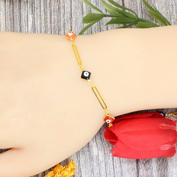 "Trendy Handmade Bracelet – A Stylish Gift for Women & Girls, MAR091461 - Picture 6 of 10